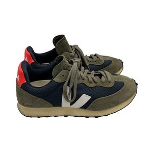 Veja Rio Branco Alveomesh Sneakers Size 41 / Size 10 Navy/Olive/White